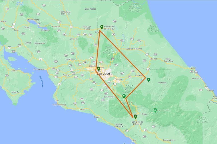 CostaRica_trip_map